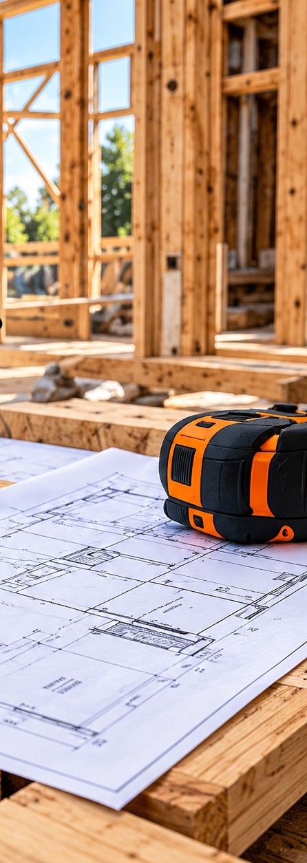 Illustrative construction framing